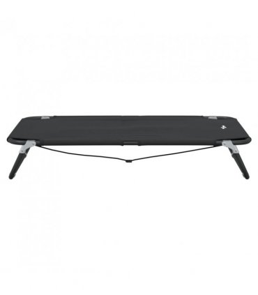 vidaXL Dog Bed Foldable Anthracite Oxford Fabric and Steel