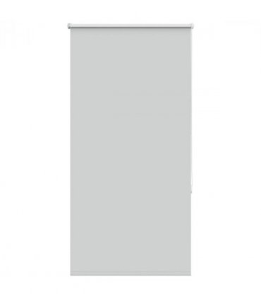 vidaXL Roller Blind Blackout Light Grey 85x175 cm Fabric Width 80.7 cm Polyester