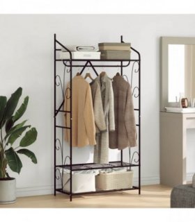 vidaXL Open Wardrobe Plain 78 x 36 x 158 cm