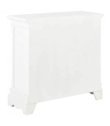 vidaXL Sideboard White 70x28x70 cm Solid Pine Wood