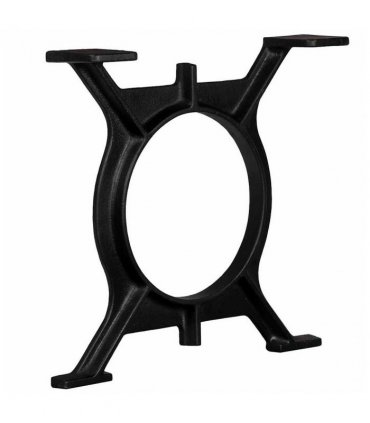 vidaXL Coffee Table Legs 2 pcs O-Frame Cast Iron