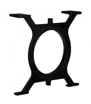 vidaXL Coffee Table Legs 2 pcs O-Frame Cast Iron