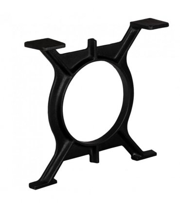 vidaXL Coffee Table Legs 2 pcs O-Frame Cast Iron