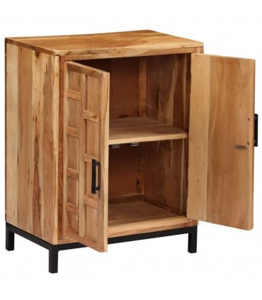 vidaXL Sideboard Solid Acacia Wood 60x35x76 cm Brown