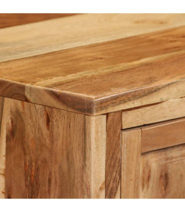 vidaXL Sideboard Solid Acacia Wood 60x35x76 cm Brown