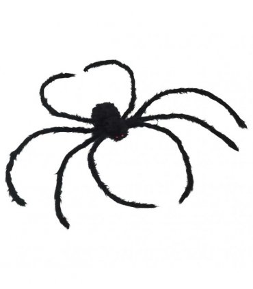 vidaXL Halloween Spider Decoration with Webs 4 pcs Black and white