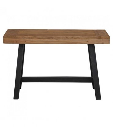 vidaXL Bench 110 cm Solid Wood Teak