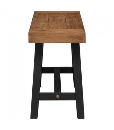 vidaXL Bench 110 cm Solid Wood Teak