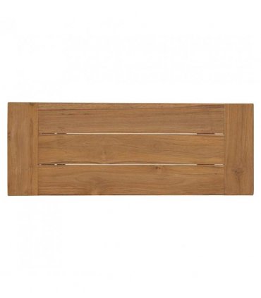 vidaXL Bench 110 cm Solid Wood Teak