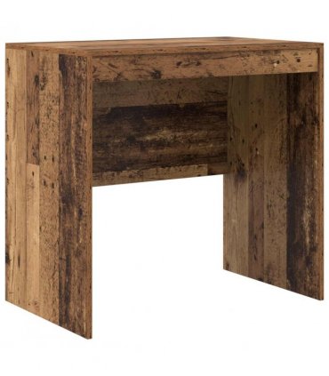 vidaXL Desk with Drawer with Shelf with Storage 2 pcs Old Wood