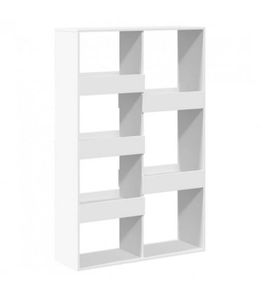 vidaXL Bookcase White 100x33x155.5 cm Engineered Wood