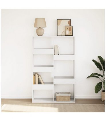 vidaXL Bookcase White 100x33x155.5 cm Engineered Wood