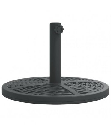 vidaXL Parasol Base for Ø38 / 48 mm Poles 12 kg Round