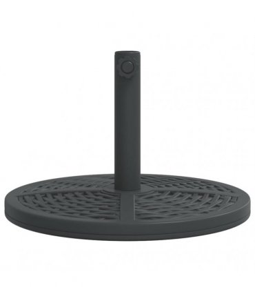 vidaXL Parasol Base for Ø38 / 48 mm Poles 12 kg Round