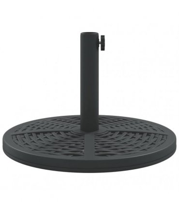 vidaXL Parasol Base for Ø38 / 48 mm Poles 12 kg Round