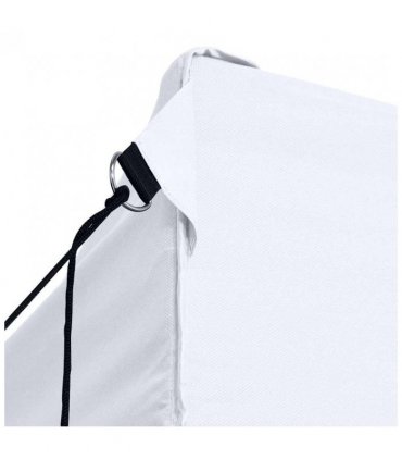 vidaXL Foldable Party Tent with 4 Sidewalls 3x4.5 m White