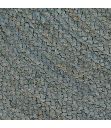 vidaXL Handmade Rug Jute Round 90 cm Olive Green