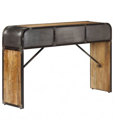 vidaXL Sideboard 120x30x75 cm Solid Mango Wood
