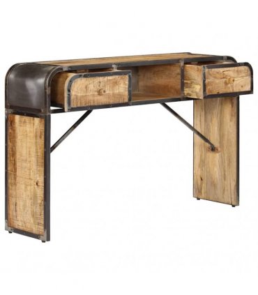 vidaXL Sideboard 120x30x75 cm Solid Mango Wood