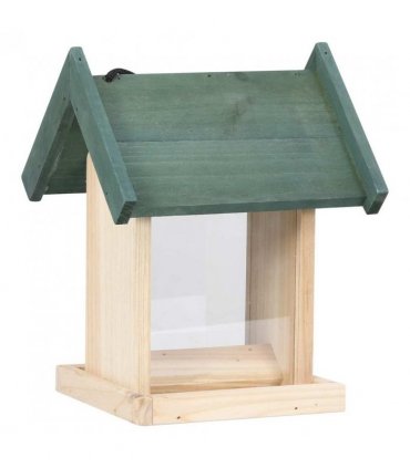 vidaXL Bird Feeders 4 pcs Firwood