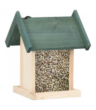 vidaXL Bird Feeders 4 pcs Firwood