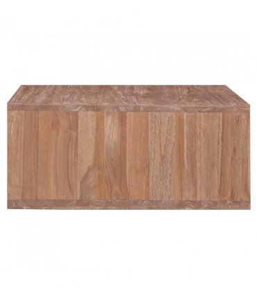 vidaXL Coffee Table 70x70x30 cm Solid Teak Wood