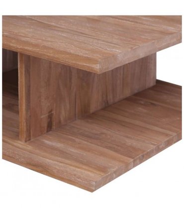 vidaXL Coffee Table 70x70x30 cm Solid Teak Wood