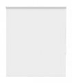 vidaXL Roller Blind Blackout White 120x130 cm Fabric Width 116.6 cm Polyester