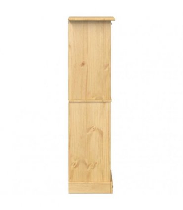 vidaXL Wine Rack Corona 56x35x134.5 cm Solid Wood Pine