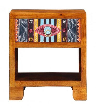 vidaXL Sideboard Multicolour 40 x 35 x 45 cm Solid acacia wood