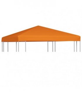 vidaXL Gazebo Top Cover 310 g/m² 3x3 m Orange