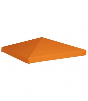 vidaXL Gazebo Top Cover 310 g/m² 3x3 m Orange