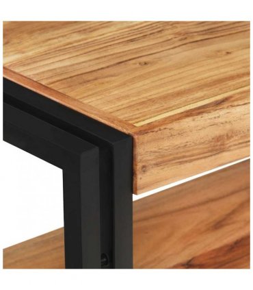 vidaXL Console Table 90x30x75 cm Solid Acacia Wood