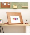 vidaXL Table Easel 65x48x7 cm Solid Beech Wood