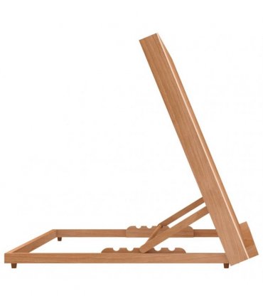 vidaXL Table Easel 65x48x7 cm Solid Beech Wood