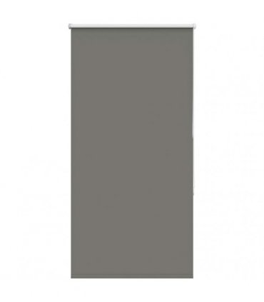 vidaXL Roller Blind Blackout Grey 80x175 cm Fabric Width 75.7 cm Polyester