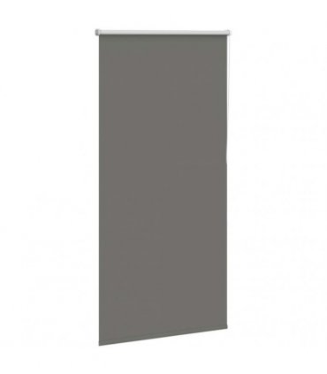 vidaXL Roller Blind Blackout Grey 80x175 cm Fabric Width 75.7 cm Polyester