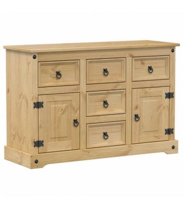 vidaXL Sideboard Corona 112x40x75 cm Solid Wood Pine