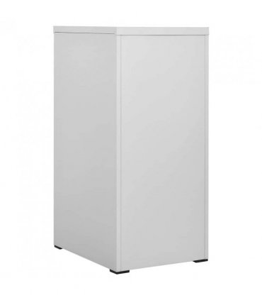 vidaXL Filing Cabinet Light Grey 46x62x102.5 cm Steel
