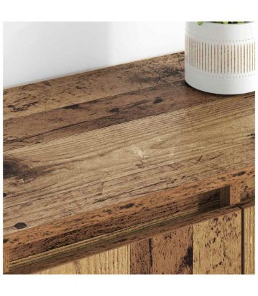 vidaXL Sideboards 2 pcs Old Wood 60 x 35 x 70 cm Engineered Wood