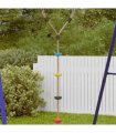 vidaXL Disc Rope Swing for Kids with 4 Treads Multicolour