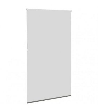 vidaXL Roller Blind Blackout Grey 125x210 cm Fabric Width 121.6 cm Polyester