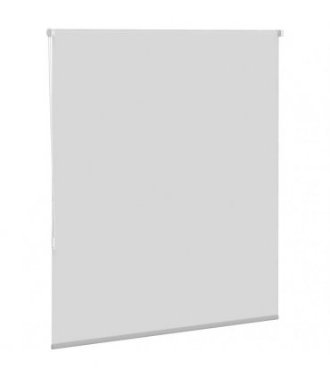 vidaXL Roller Blind Blackout Light Grey 140x150 cm Fabric Width 136.6 cm Polyester