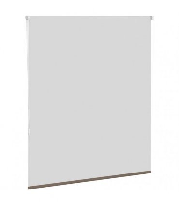 vidaXL Roller Blind Blackout Coffee 130x150 cm Fabric Width 126.6 cm Polyester