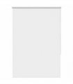 vidaXL Roller Blind Blackout White 100x175 cm Fabric Width 95.7 cm Polyester