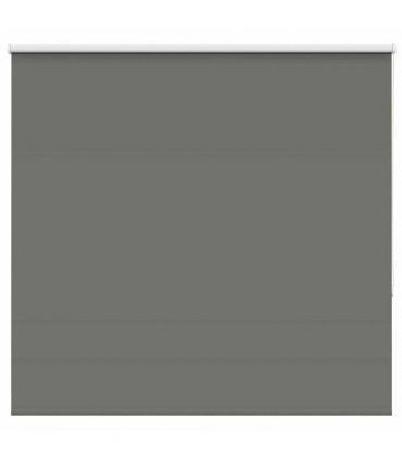 vidaXL Roller Blind Blackout Grey 150x150 cm Fabric Width 146.6 cm Polyester