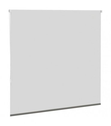 vidaXL Roller Blind Blackout Grey 150x150 cm Fabric Width 146.6 cm Polyester