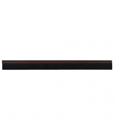 vidaXL Self-adhesive Door Brush Seals 2 pcs Brown 100 cm