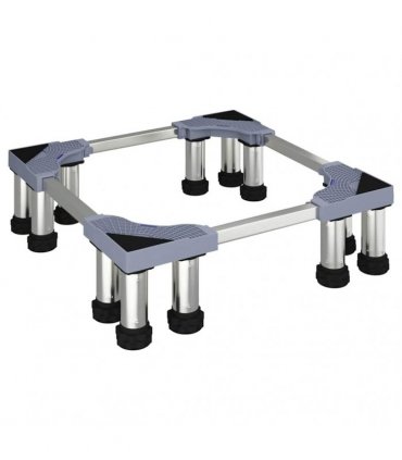 vidaXL Washing Machine Base Grey 67 x 67 x 21.5 cm Stainless Steel