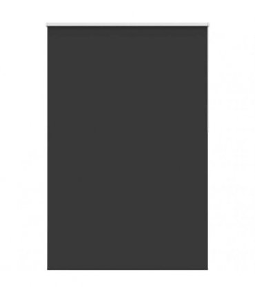 vidaXL Roller Blind Blackout Black 165x210 cm Fabric Width 161.6 cm Polyester